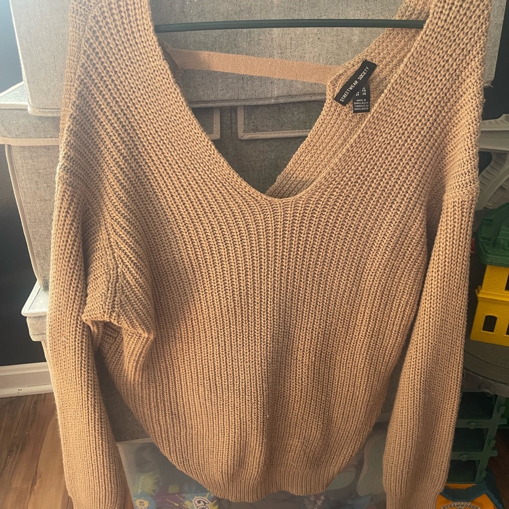 Women's Beige Sweater